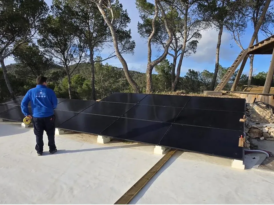 Instalación fotovoltaica de gran tamaño en Mallorca