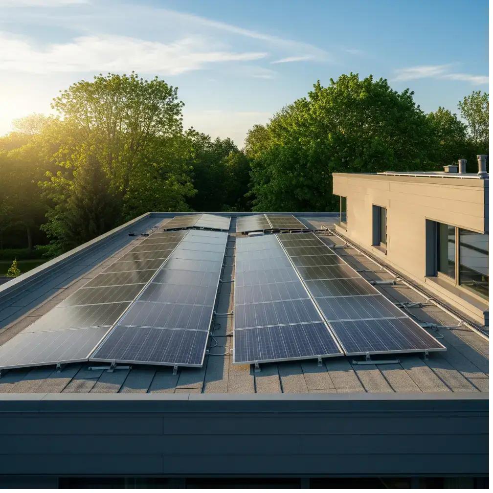 Solar panel installation in Menorca, Balearic Islands
